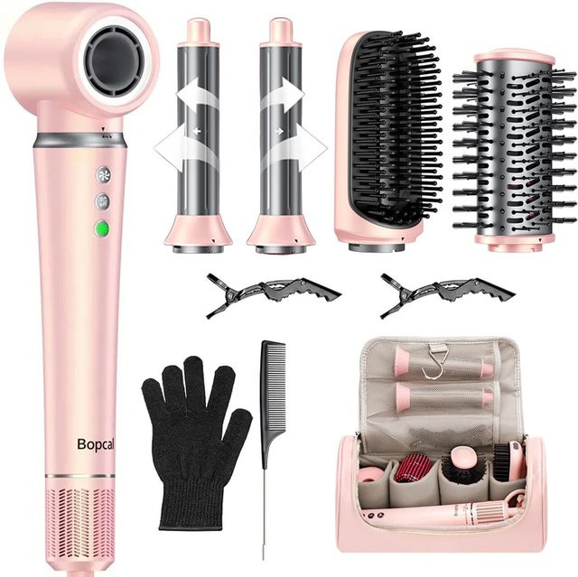 BOPCAL 5-in-1 Haarstyler, pink, Unisex - Bild 1