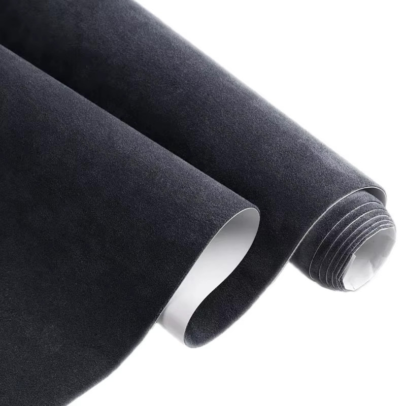 Selbstklebendes Wildleder-Klebeband in Schwarz für Autoinnenraum-Modifikationen und DIY-Projekte, B/H: 20 x 30 cm und 50 x 150 cm - Bild 5