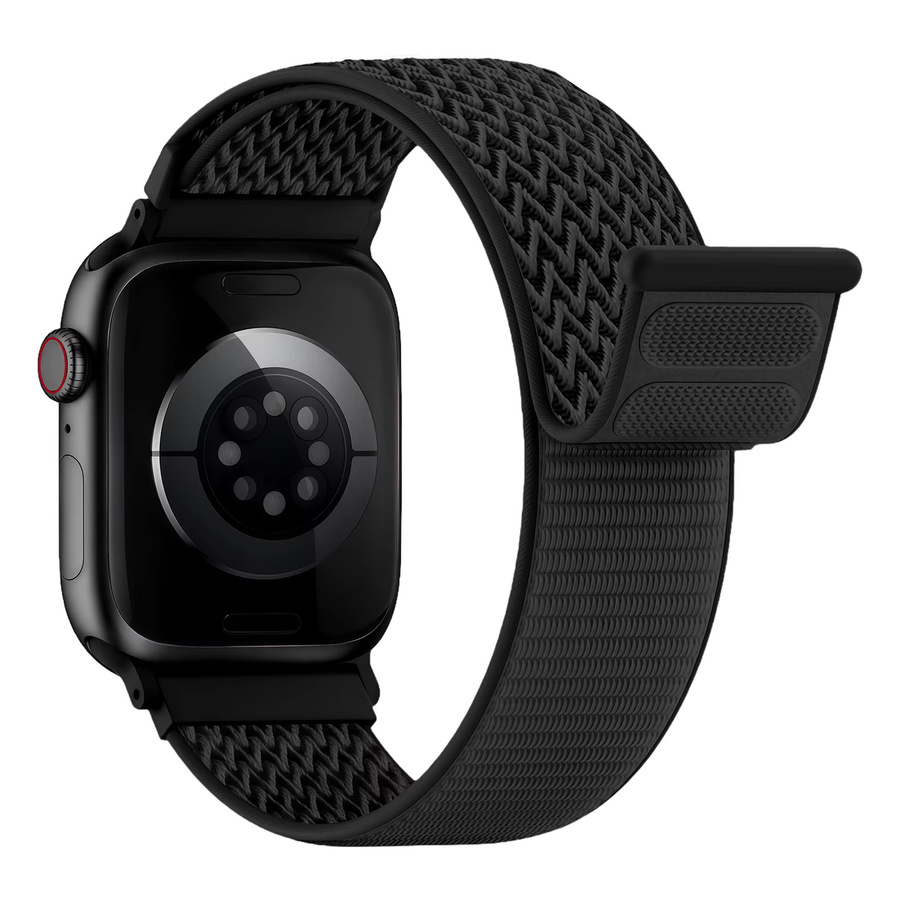 apband Uhrenarmband Nylon, Schwarz, Unisex - Bild 2