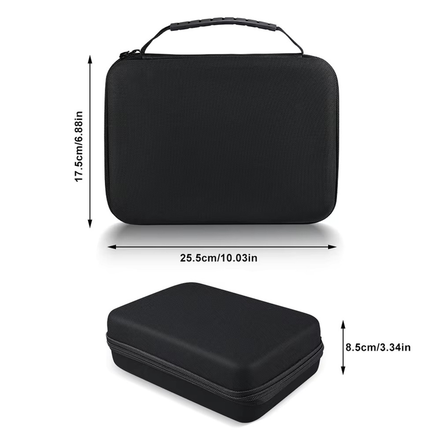 Shunmaii Tragbare Reisetasche in Schwarz mit Griff als stoßfeste Reisehülle für Xbox Series X/S und Xbox One - Bild 5