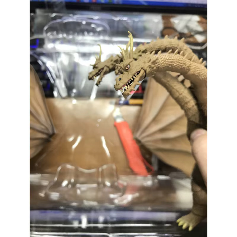 Bandai Godzilla King Ghidorah Dinosaurier Figur, Kunststoff - Bild 2