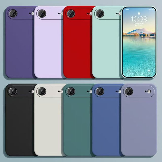 Ricestate Silikon Schutzhülle für iPhone 17 Air und iPhone 17 Pro Max in Schwarz - Bild 1