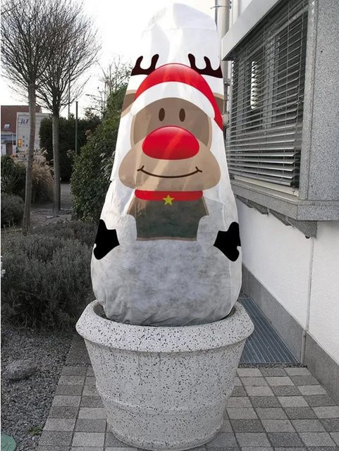 Winterschutz Vlieshaube Rudi von Noor in Weiß für Topfpflanzen, B/H: 130 x 160 cm - Bild 1