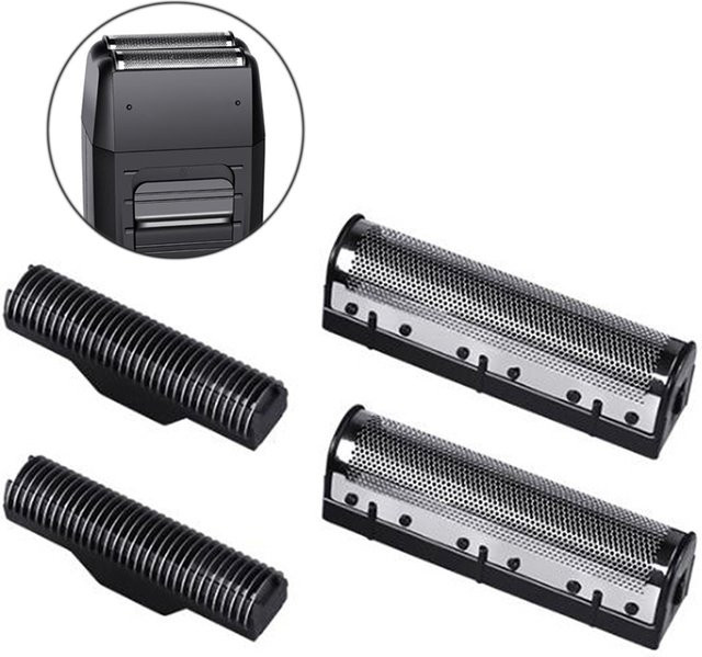 Km-1102 Haarschneider Trimmer Rasierer mit austauschbaren Köpfen, 4 Teile - Bild 1