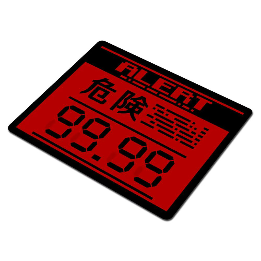HYBXAXC Metal Gear Solid Alert Mode Mauspad mit rutschfester Gummiunterseite für PC und Gaming - Bild 7
