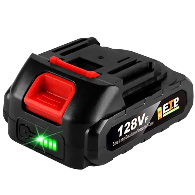 Makita 128 VF Li-Ionen-Akku mit LED-Anzeige in Schwarz - Bild 5