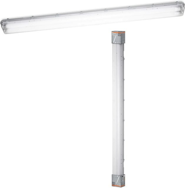 Osram LED-Feuchtraumleuchte Submarine in Grau, IP65, B/H/T: 156,1 x 10,5 x 7,5 cm - Bild 1