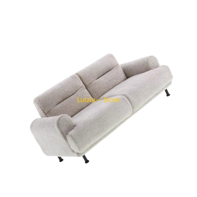 Y4QA Elegantes Puppenhaus-Sofa, Maßstab 1:10, Zubehör - Bild 1