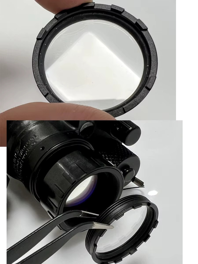 BB Impact Shield Schutzlinse AVS 9 BDNV 1431 MKII mit LIF-Gewinde für PVS 14 Anti Shock Opferfenster Nachtsicht - Bild 7