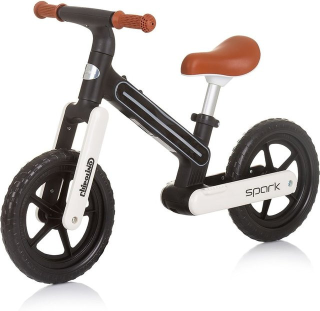 Chipolino Spark Laufrad 12 Zoll mit Lichteffekten höhenverstellbar schwarz - Bild 1