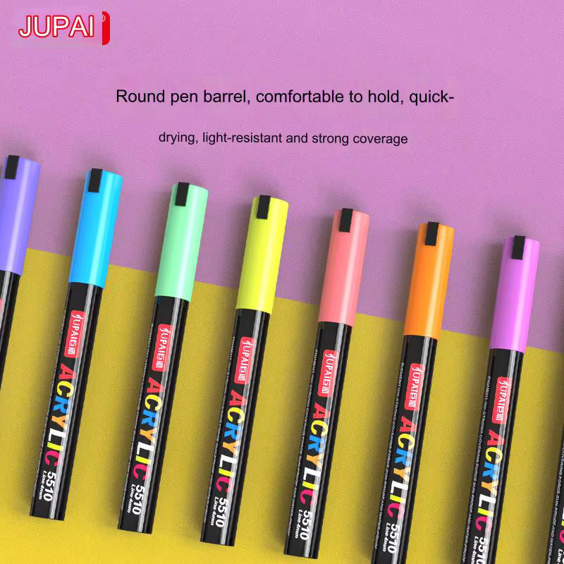 JUPAI Colors Acryl-Farbstifte in Multicolour, wasserbasierte Permanentmarker zum Zeichnen und für Manga, 5 g pro Stift - Bild 5