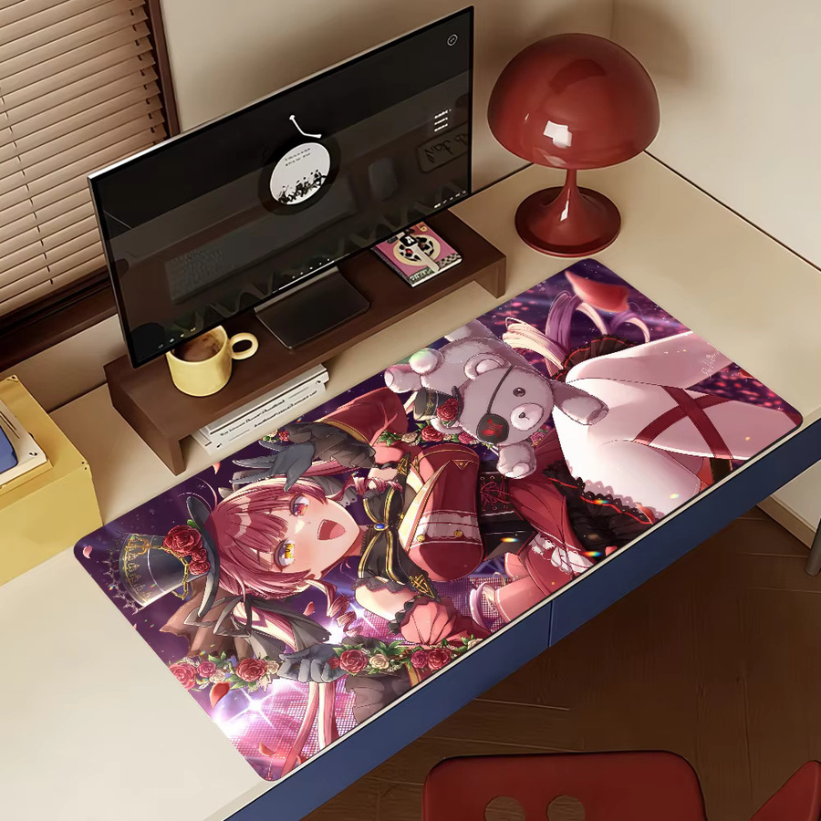 Houshou Marine VTuber Mauspad rutschfeste Gamer-Computermatte in Multicolour - Bild 4