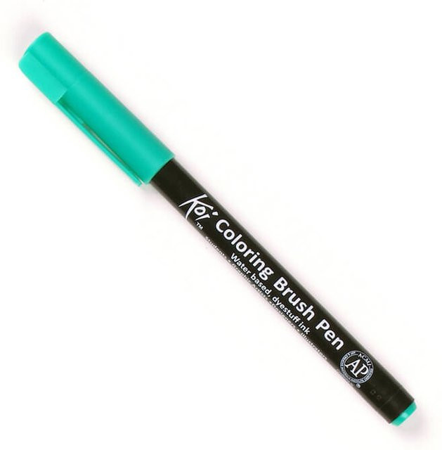 Sakura Koi Coloring Brush Pen in Turquoise - Bild 1