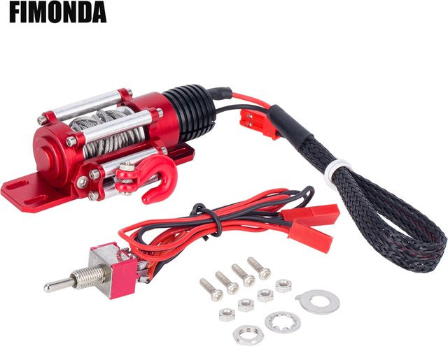 Fimonda Automatische simulierte Winde, Metall, Rot, Zubehör - Bild 1