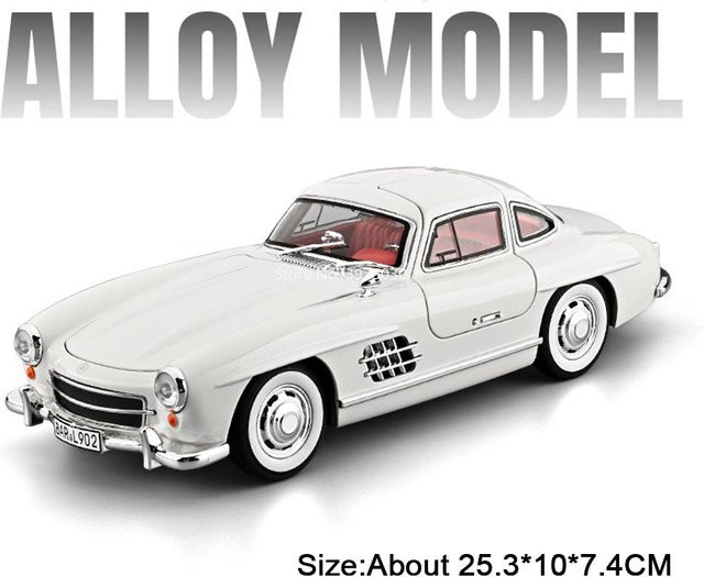 Linyi toy car Benz 300Sl, Spielzeug Auto, 1:18, Licht und Musik, ab 14 Jahren - Bild 1