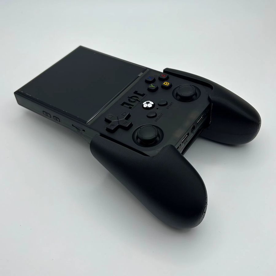 R36Max Handheld-Konsole Grip Zubehör in Schwarz für erhöhte Griffstabilität - Bild 2
