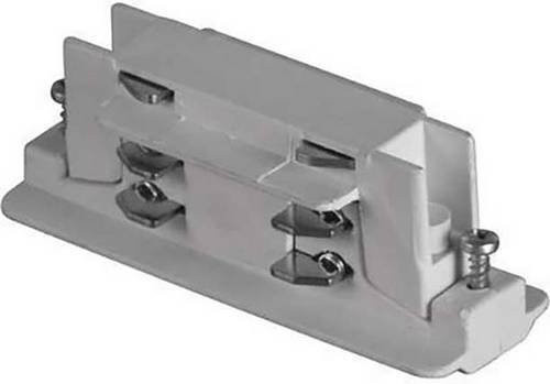 Brumberg Connector für 3phasiges Hochvolt-Schienensystem in Silber und Weiß - Bild 1