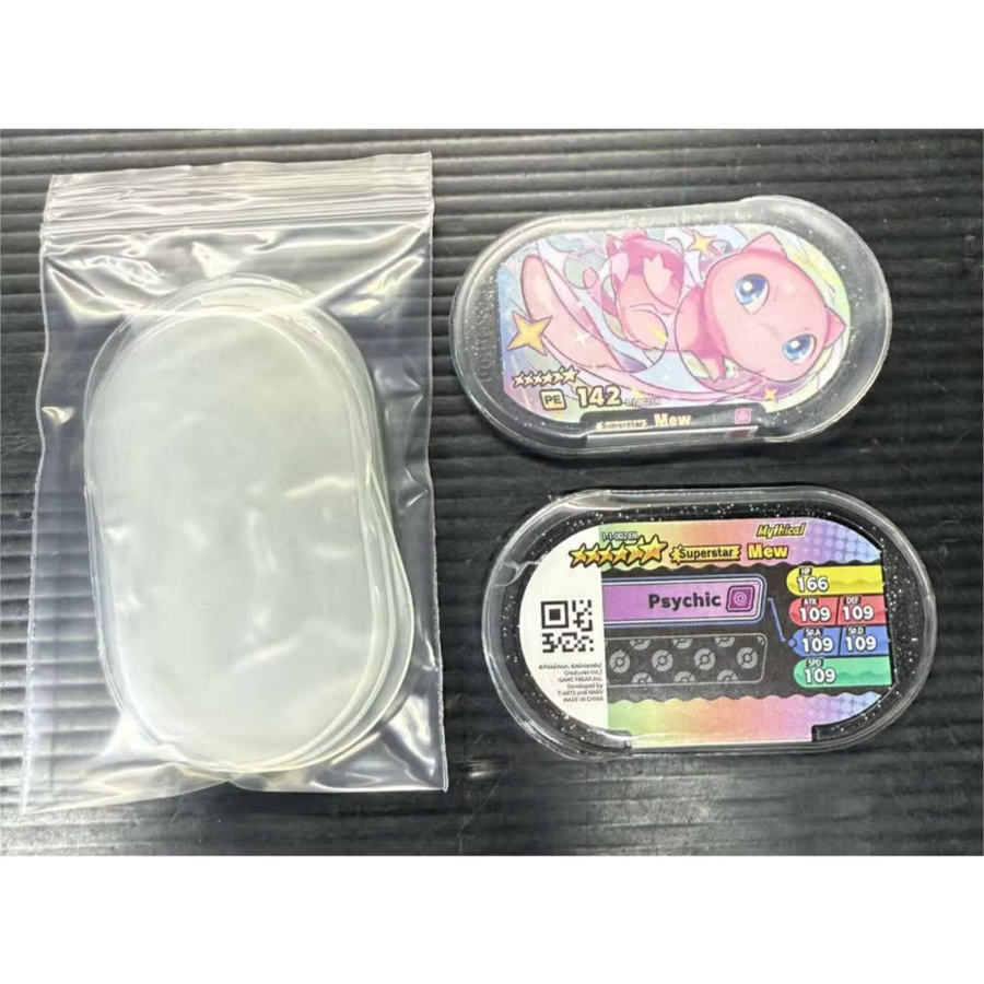 Bandai Pokémon Mezastar Karte Klare Schutzhülle, Weiß, Zubehör - Bild 3