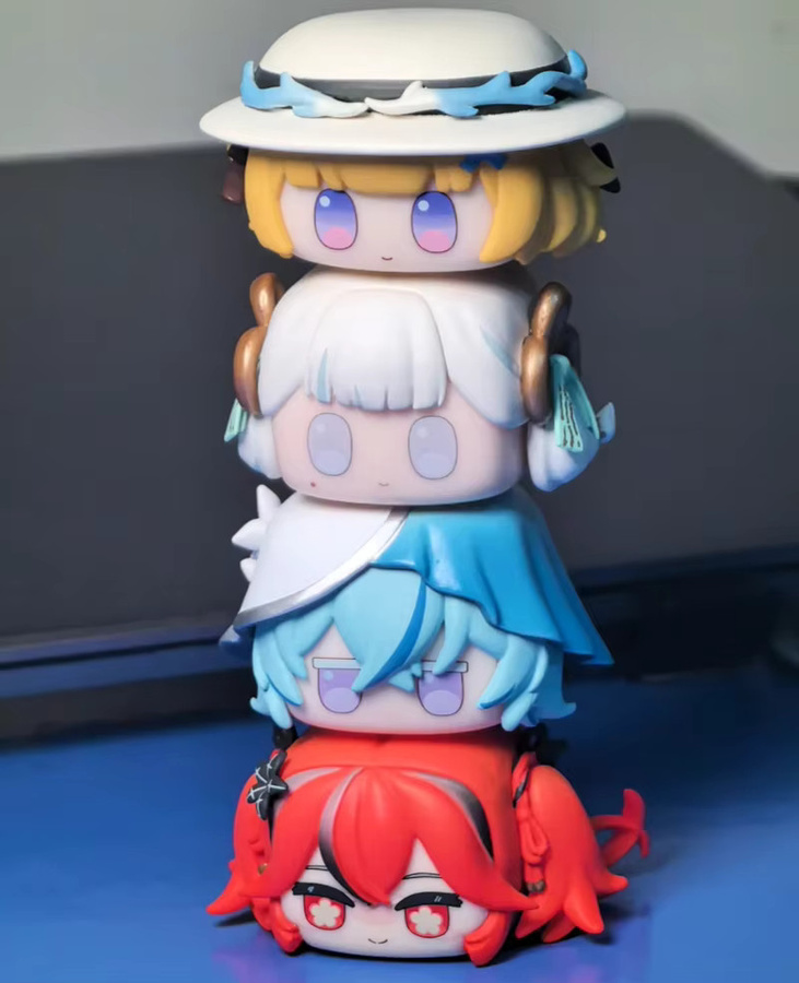 Goodsfun Wuthering Waves Dumpling Stacking Blind Box, Moe Bead Doll - Bild 2