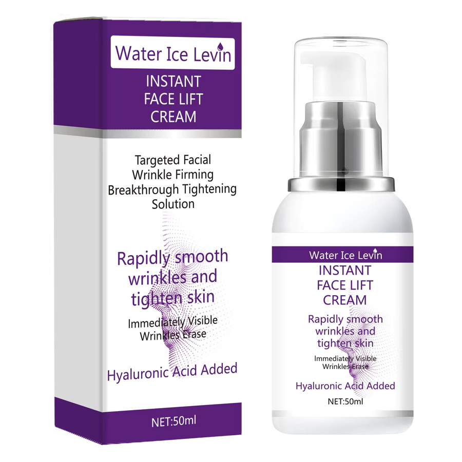 Water Ice Levin Gesichtscreme mit Hyaluronsäure, 50 ml, Unisex - Bild 2
