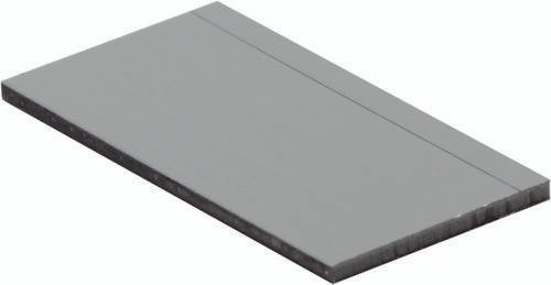 HARTING Bezeichnungsschild 09455020003 Beschriftungsschild aus Kunststoff in Grau - Bild 1