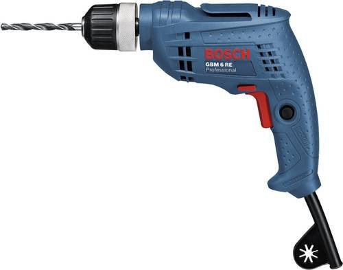 Bosch Professional GBM 6 RE 1-Gang-Bohrmaschine mit 350 W in Blau - Bild 1