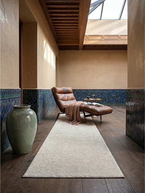 Waschbarer Läufer KASOS Kadima Design in Creme, B/T: 80 x 150 cm - Bild 1