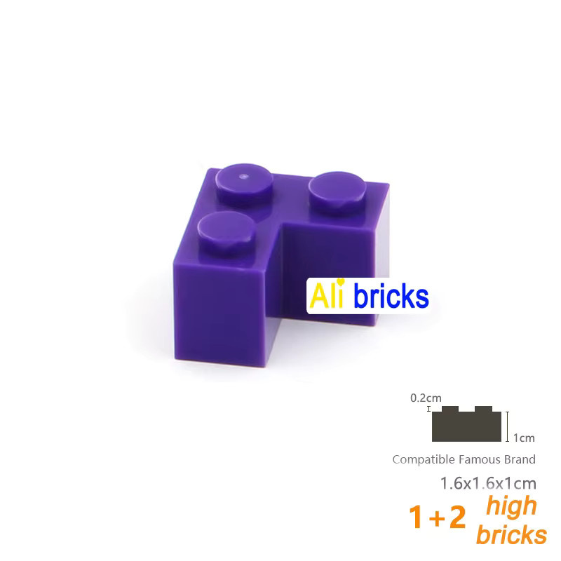 JIAJIALE DIY Bausteine Nachfüllpack aus Kunststoff, 20 Teile in Braun, pädagogisches Assemblage Bau Spielzeug für Kinder, kompatibel mit 2357 - Bild 2