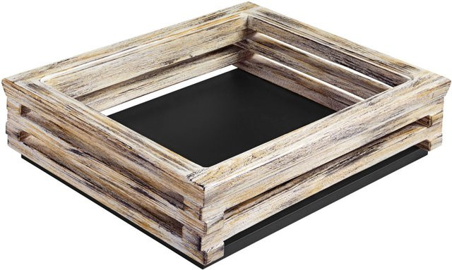 VEGA Grundbox Natchez niedrig GN 1/2 in Vintage Weiß, B: 31,0 cm, T: 37,0 cm, H: 8,8 cm - Bild 1