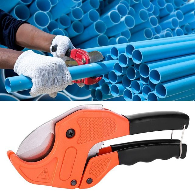 Fishine Kunststoffschlauchschneider für PVC und Sanitärrohre, 42mm, Blau - Bild 1