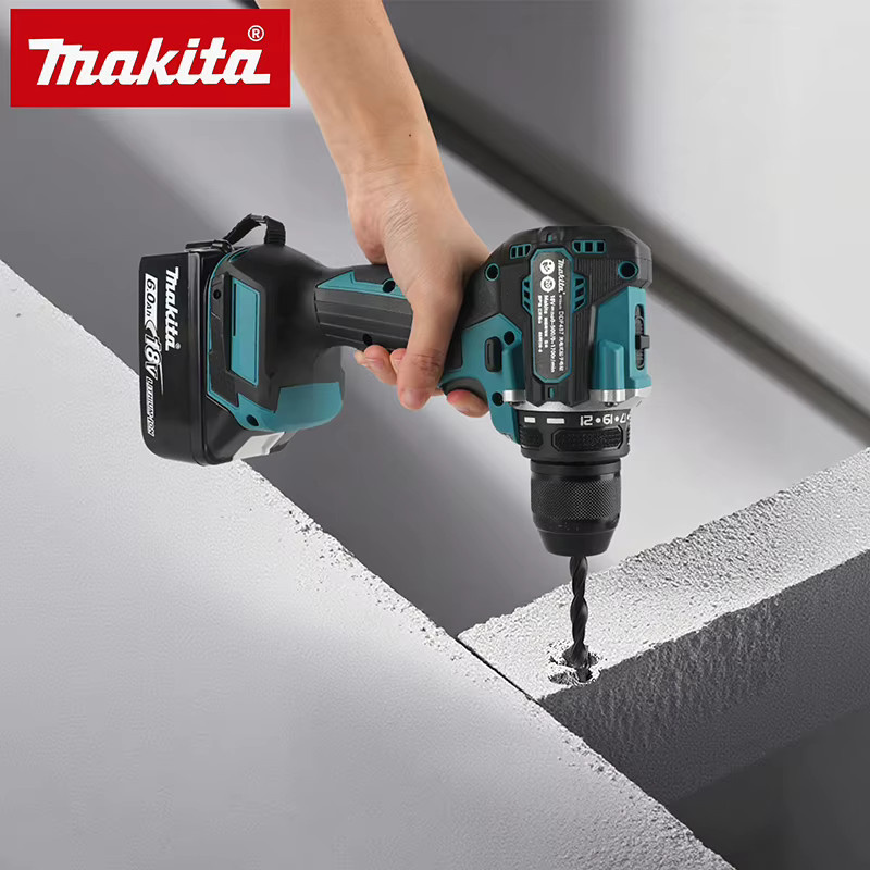 Makita DDF487 Akku-Schlagbohrschrauber 18V mit bürstenlosem Motor in Petrol - Bild 3