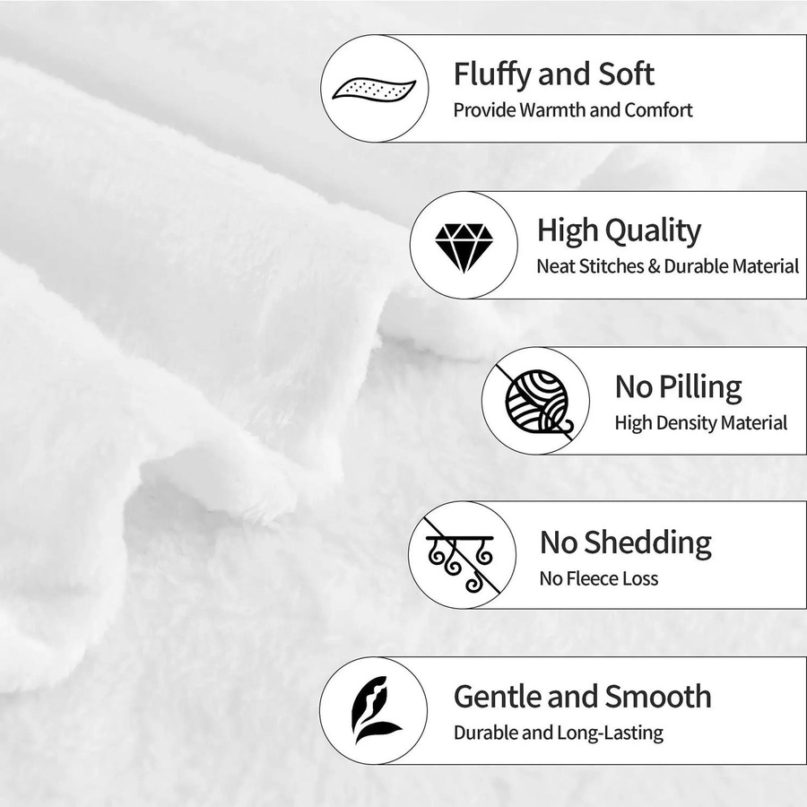 Spring Symphony Überwurfdecke mit Leopardenmuster in Y2K Ästhetik, Farbe: Pink und Grau, B x H: 75 x 95 cm - Bild 1
