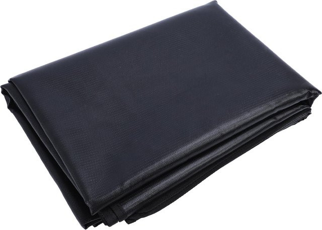 Feuerfeste Grillmatte von Aimo aus Glasfaser und Silikon in Schwarz, Breite: 193 cm, Tiefe: 132 cm - Bild 1