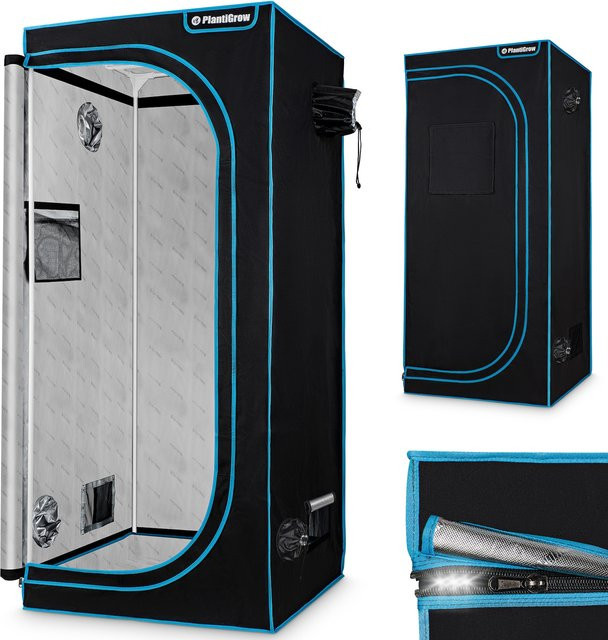 PlantiGrow Growbox Indoor-Anbauzelt B/T/H: 60 x 60 x 180 cm - Bild 1