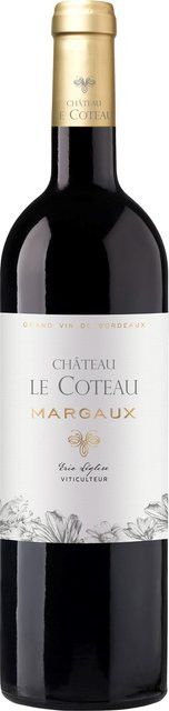 Château Le Coteau Margaux Rotwein, 2019, Bordeaux, trocken, 0,75 l - Bild 1