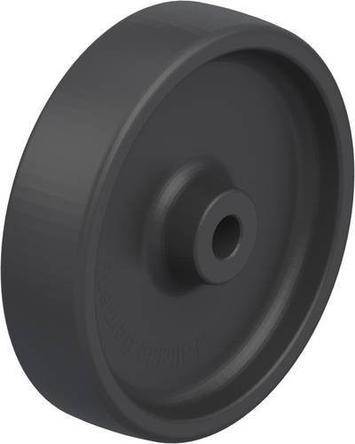 Blickle POHI 200/20G Kunststoff-Rad in Grau und Schwarz mit einem Durchmesser von 200 mm und einer Tragfähigkeit von max. 600 kg - Bild 1