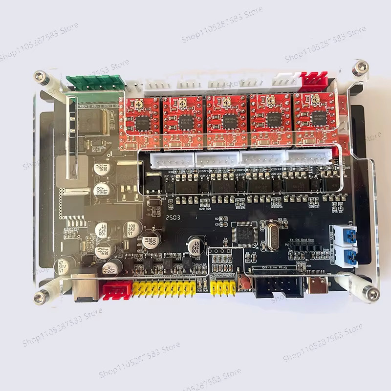 CNC 3018 GRBL 1.1 Controller mit 3-Achsen Schrittmotor-Steuerung und doppelter Y-Achse inklusive USB-Treiberplatine und Laserplatine - Bild 2
