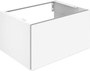 Keuco Waschtischunterschrank X-Line in Weiß mit Soft-Close-Türen, B/T/H: 65 x 40 x 49 cm - Bild 1