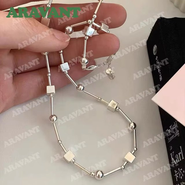 Aravant Halskette 925 Silber, Perle, Damen, Mädchen - Bild 1