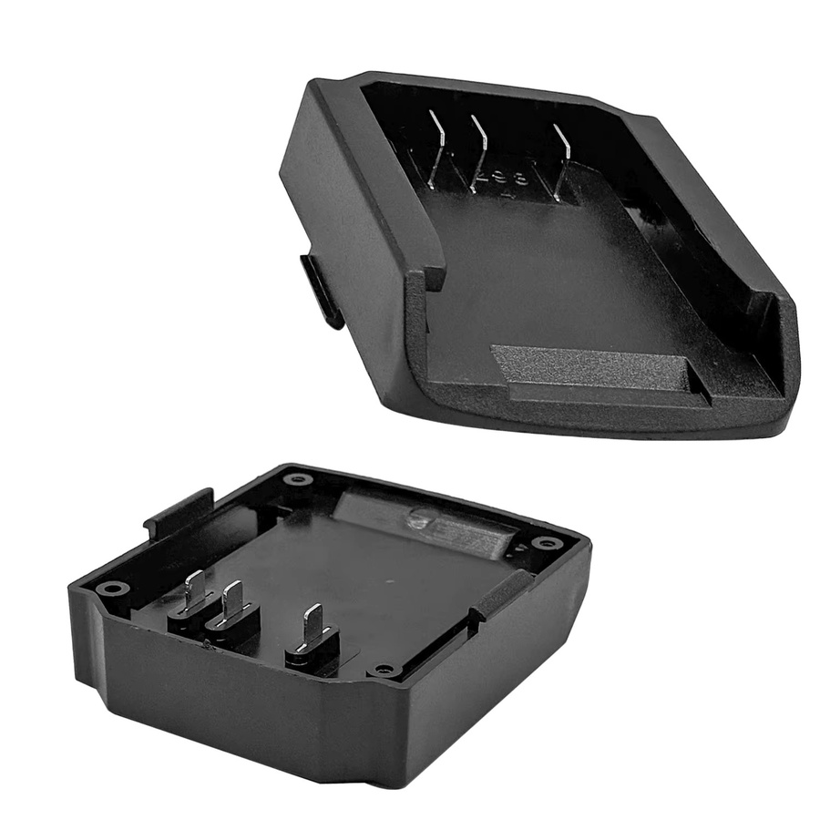 Dongcheng Batterie Adapter Konverter für 298er Akkus in Schwarz mit hohem Stromwiderstand für Auto Start Boost, B/B/T: 92 x 60 mm - Bild 5