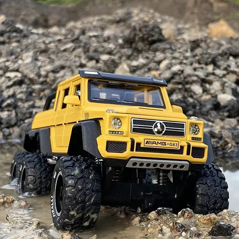 Maisto g63 6 x6 amg, Offroad-Fahrzeug, 1:28, Metall, Automodell - Bild 2