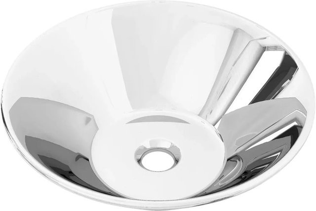 vidaXL Aufsatzwaschbecken aus Keramik in Silber, B/T: 42 x 14 cm - Bild 1