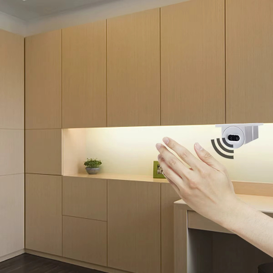 Hand Sweep Motion Sensor Schalter DC 12V für LED Streifen in Weiß - Bild 3