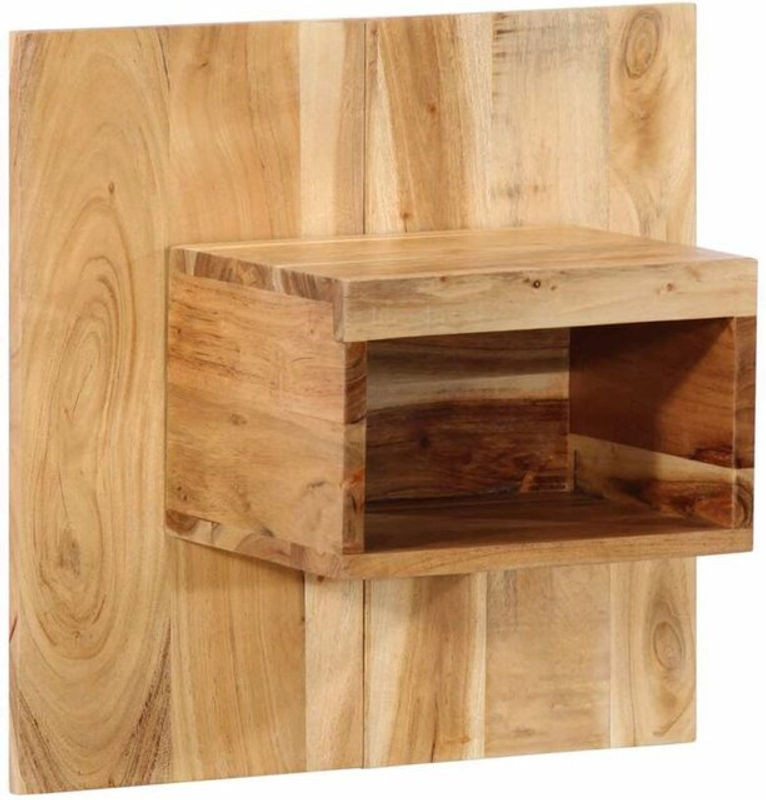 Nachttisch aus Massivholz Akazie von VIDAXL in Braun, B/T/H: 50 x 27 x 50 cm - Bild 1