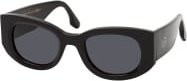 Victoria Beckham VB 654S Sonnenbrille, Cat Eye, Vollrand, Kunststoff, Damen, black, grey - Bild 1