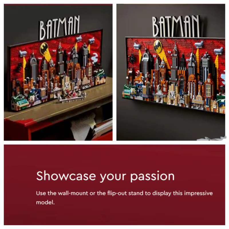 Hot Toys Bat City Architektur Skyline, Baustein-Set, 4210 Teile, ab 14 Jahren - Bild 5