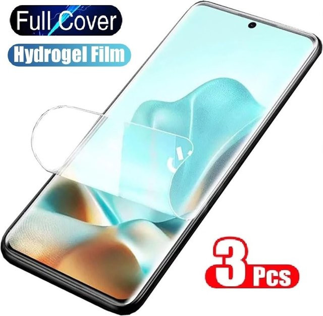 3 Stück transparente Hydrogel-Displayschutzfolien für Realme GT 6, Neo6 SE und GT 6T - Bild 1