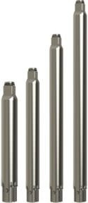 Ingersoll Rand 4-teiliges Spindelaufsatz-Set in Silber, kompatibel mit DXS2, 1/2" - 4", 6", 8", 10" - Bild 1