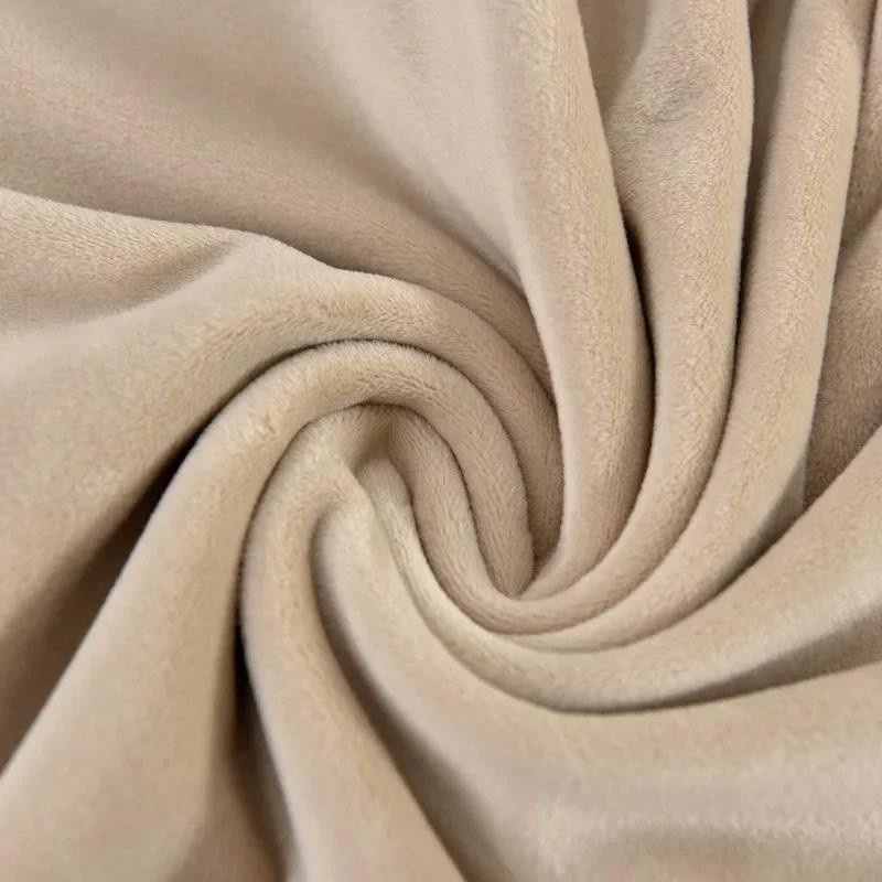 Yiran Furniture Elastischer Stuhlbezug aus Samt für Esszimmerstühle mit niedriger Rückenlehne, 1 Stück - Bild 1