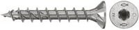 Fischer PowerFast II Spanplattenschraube mit Senkkopf und Torx-Antrieb aus Edelstahl in Silber, Durchmesser: 5,0 mm, Länge: 35,0 mm - Bild 1